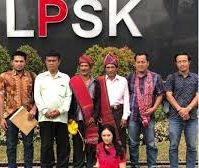 Masyarakat Adat Sihaporas Melapor Ke LPSK Jakarta.