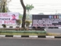 Foto: Ratusan spanduk berisi desakan agar Erick Thohir dicopot dari Menteri BUMN, terpasang di berbagai sudut Kota Medan, sejak Selasa (21/03/2023). Spanduk-spanduk itu dipasang oleh para aktivis mahasiswa dari Kelompok Cipayung Plus Sumatera Utara.(Dok)