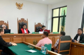 Foto: Persidangan di Pengadilan Negeri Depok. (Dok)